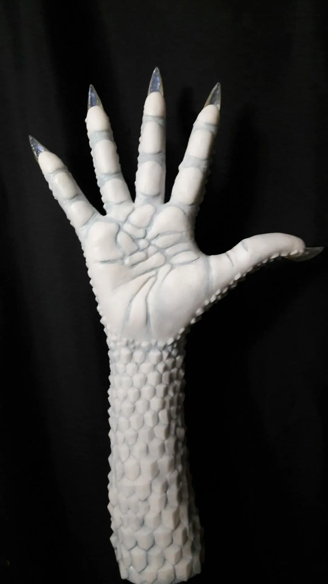 dragon hand cosplay glove side
