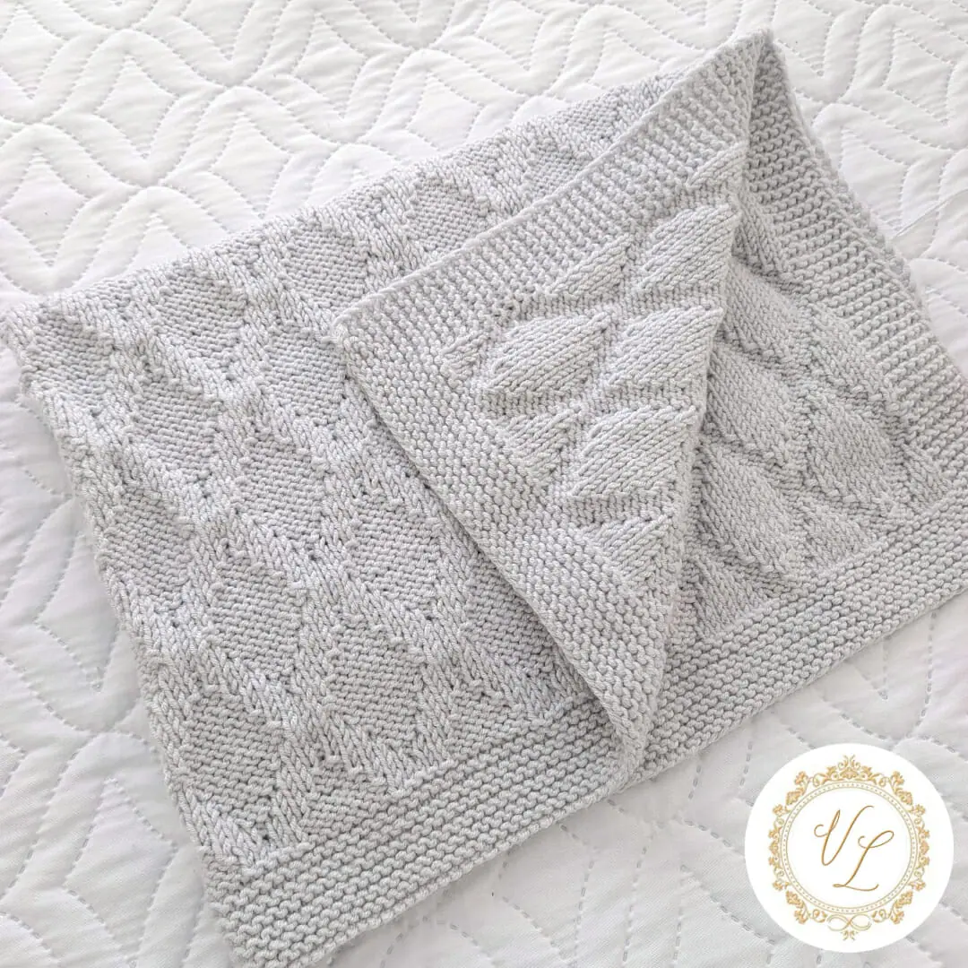 Blanket Knitting Pattern | Baby Blanket | v27