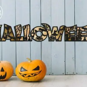 Halloween Laser Cut Template