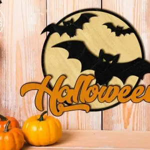 Halloween Laser Cut Template