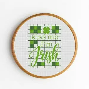 Cross-Stitch-Pattern-PDF-Im-Irish-Patricks-Day-DIY-1