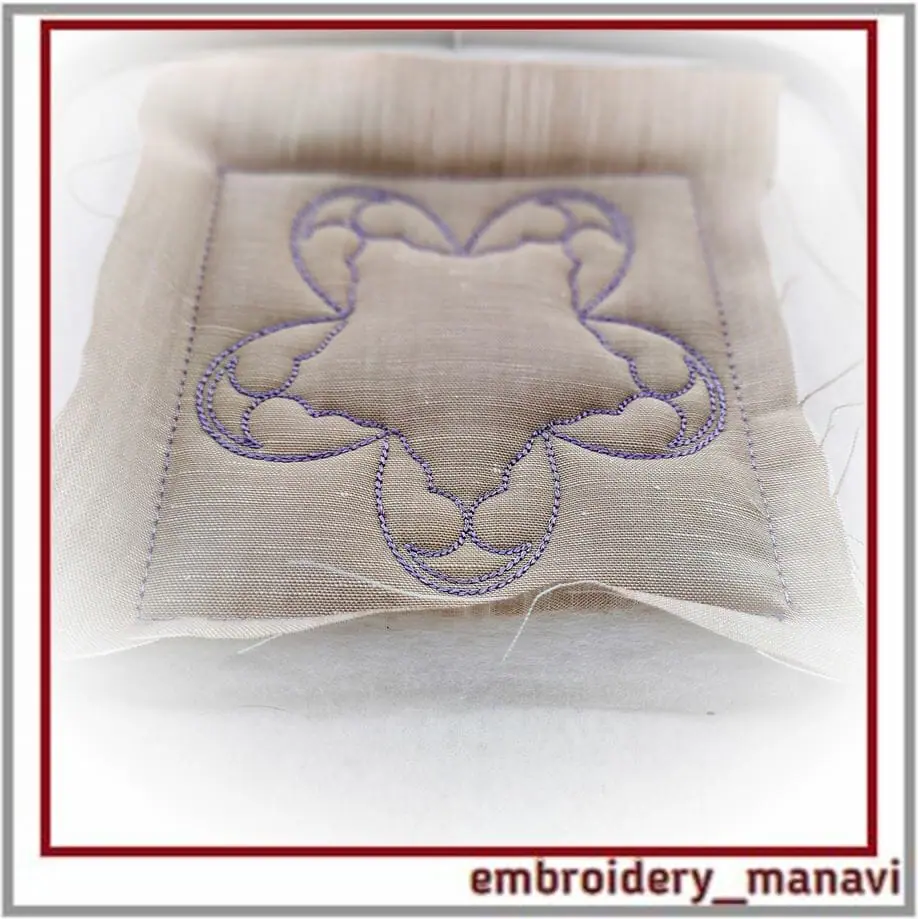 Quilt Block 13a Machine Embroidery Designs - 6 Sizes 3 Quilt Block 13a Machine Embroidery Designs - 6 Sizes - Image 3