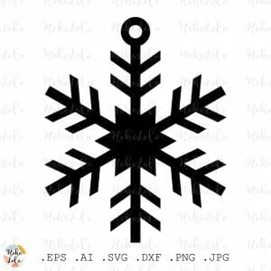 Christmas Ornaments Svg Silhouette Stencil Templates Dxf Decor