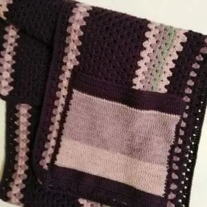 Handmade Marketplace 704 Easy Crochet Pocket Shawl Pattern for Beginner