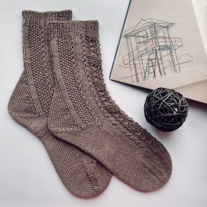 Dejima socks knitting pattern (PDF ENG)