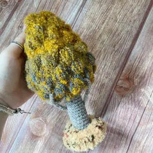 knitted trees, waldorf forest, Autumn tree, Decorative tree