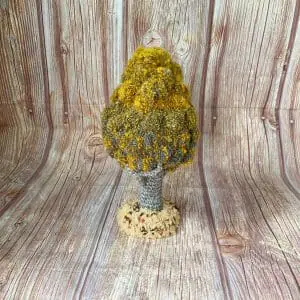 knitted trees, waldorf forest, Autumn tree, Decorative tree