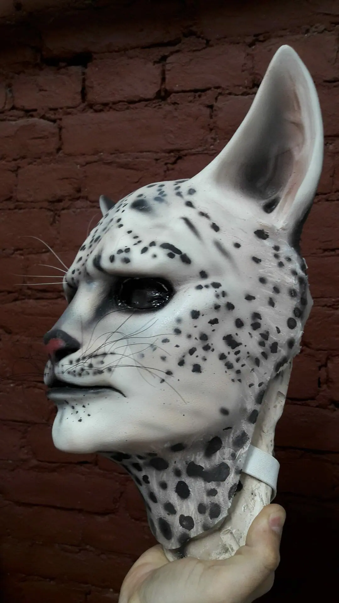 snow leopard face makeup
