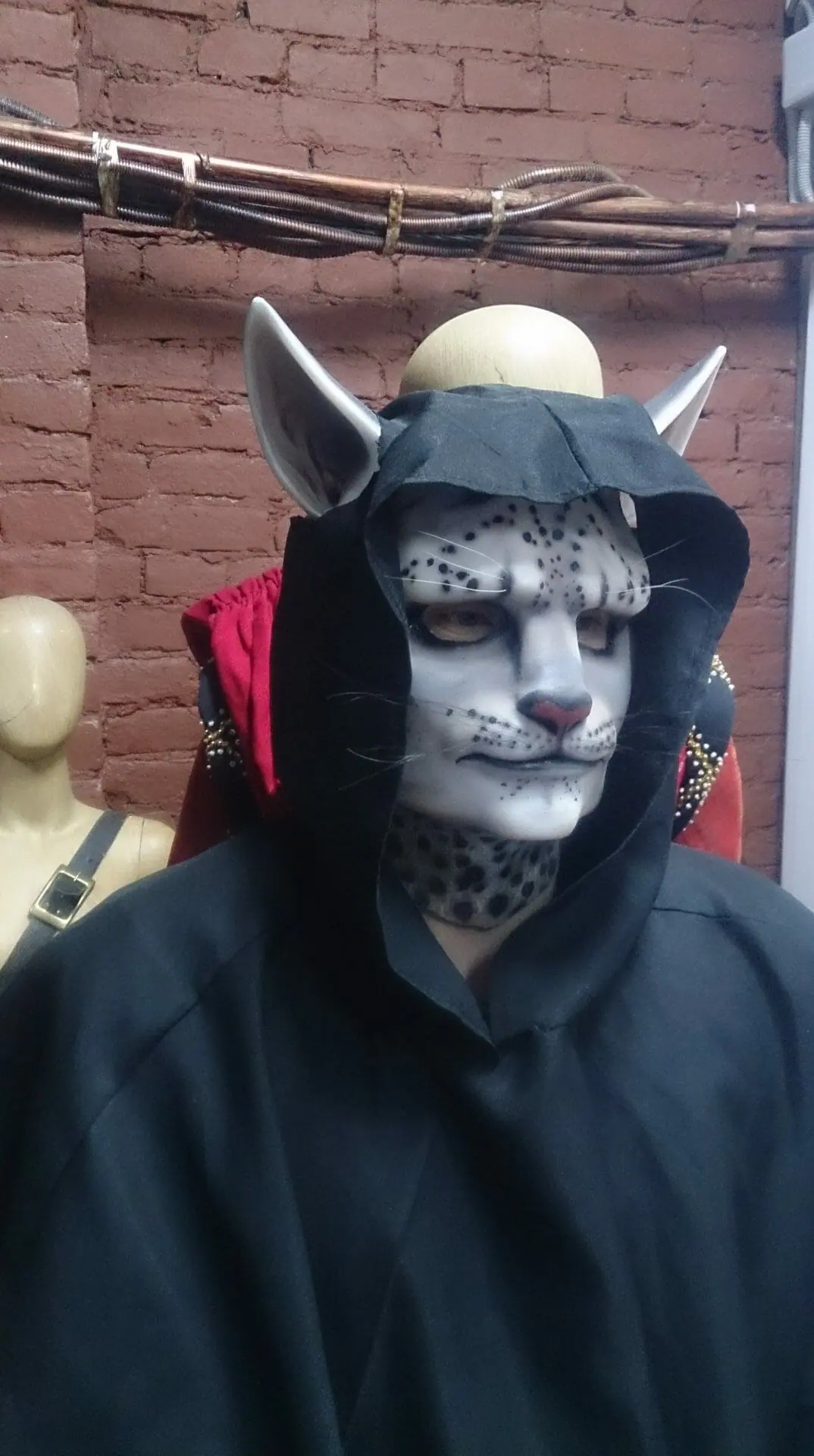 Khajiit silicone mask (realistic cat face for cosplay, performances, LARP  etc) - Crealandia