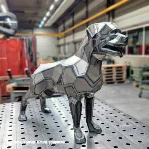 Welding Project Plans Drawings Rottweiler (DXF, PDF)