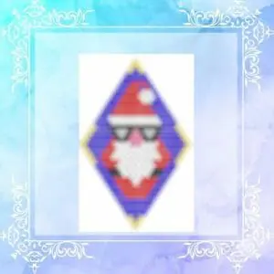 POD Babbo Natale con occhiali – File PDF - Tutorial