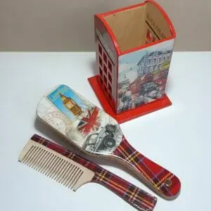 Gift set “London”. 2 combs and organizer .
