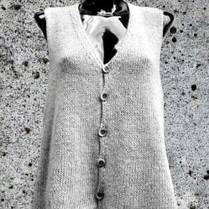 Handmade Marketplace 709 Daily Vest knitting pattern PDF ENG