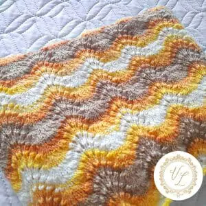 Handmade Marketplace 713 Blanket Knitting Pattern | Baby Blanket | V65