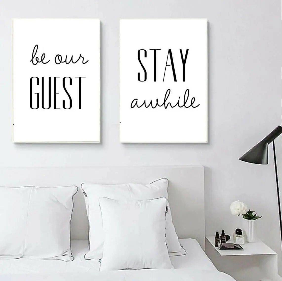 Be Our Guest Stay Awhile Print Guest Room Decor 1 Be Our Guest Stay Awhile Print Guest Room Decor