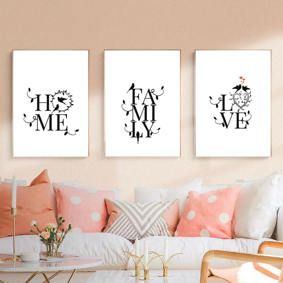 Home Family Love Wall Decor 4 Home Family Love Wall Decor - Image 4
