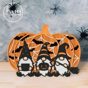 Halloween Gnomes Home Decor, Multilayer Cut File
