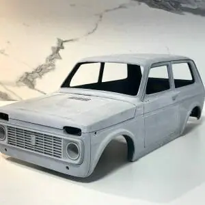 Handmade Marketplace 625 3D Printed Lada Niva body – 313mm wheelbase Axial, TRX4, RC4WD, RedCat, RGT