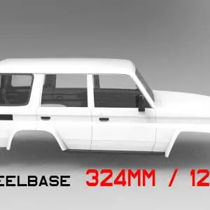 Handmade Marketplace 614 3D Printed LAND CRUISER J70 body – 324mm wheelbase Axial, TRX4, RC4WD, RedCat, RGT