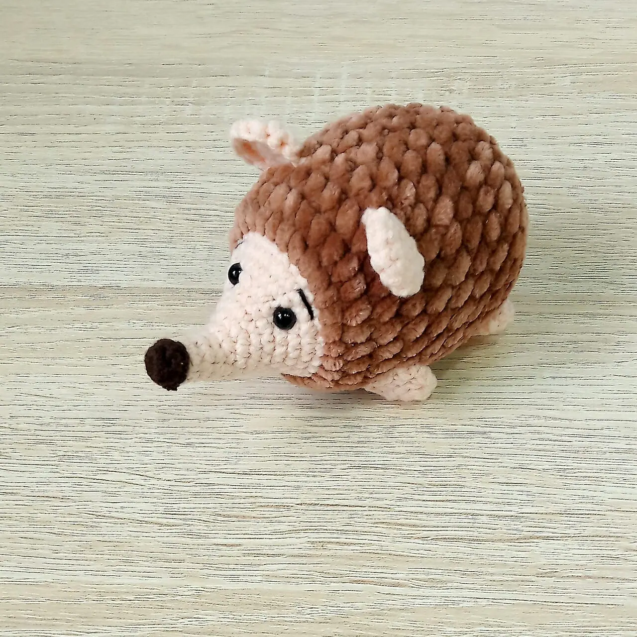 Micro Crocheted Hedgehog Keyring/bag Charm/keychain 