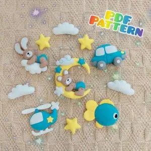 Handmade Marketplace 612 Felt pattern mobile Mobile of felt pattern PDF