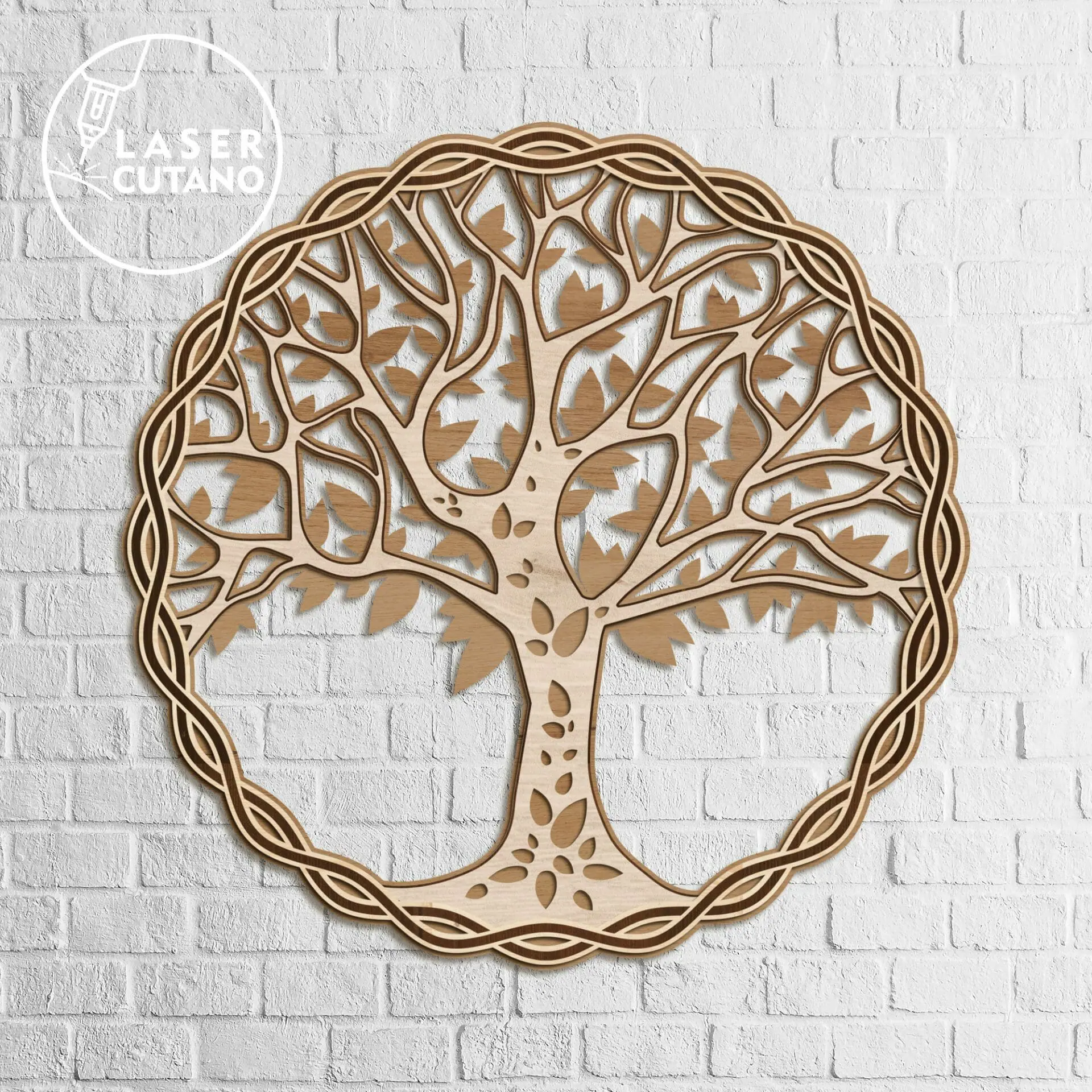 TREE of LIFE Multilayer layout files, Wall Decor 3 TREE of LIFE Multilayer layout files, Wall Decor - Image 3