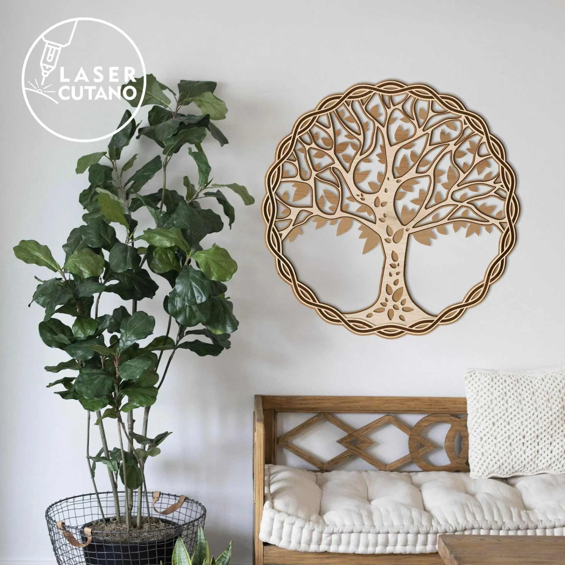 TREE of LIFE Multilayer layout files, Wall Decor 4 TREE of LIFE Multilayer layout files, Wall Decor - Image 4