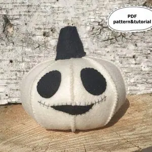 Pumpkin pattern, Halloween pattern, Pumpkin ornament