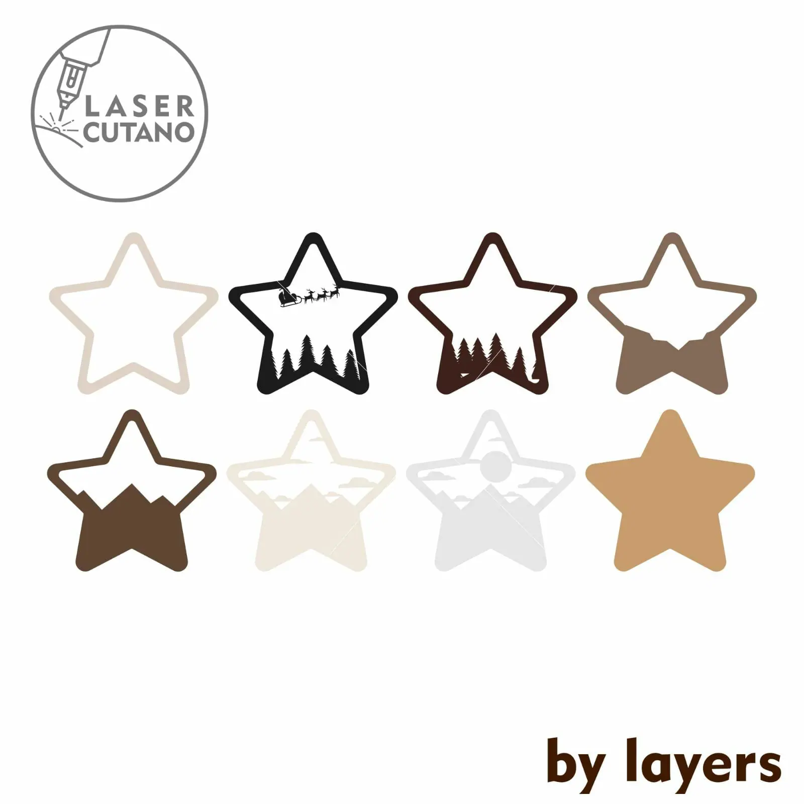 CHRISTMAS STAR Multilayer Wall Decoration, Home Decor 8 CHRISTMAS STAR Multilayer Wall Decoration, Home Decor - Image 8