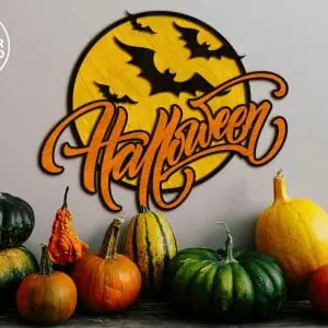 HALLOWEEN Multilayer Cut Template, Home Wall Decor