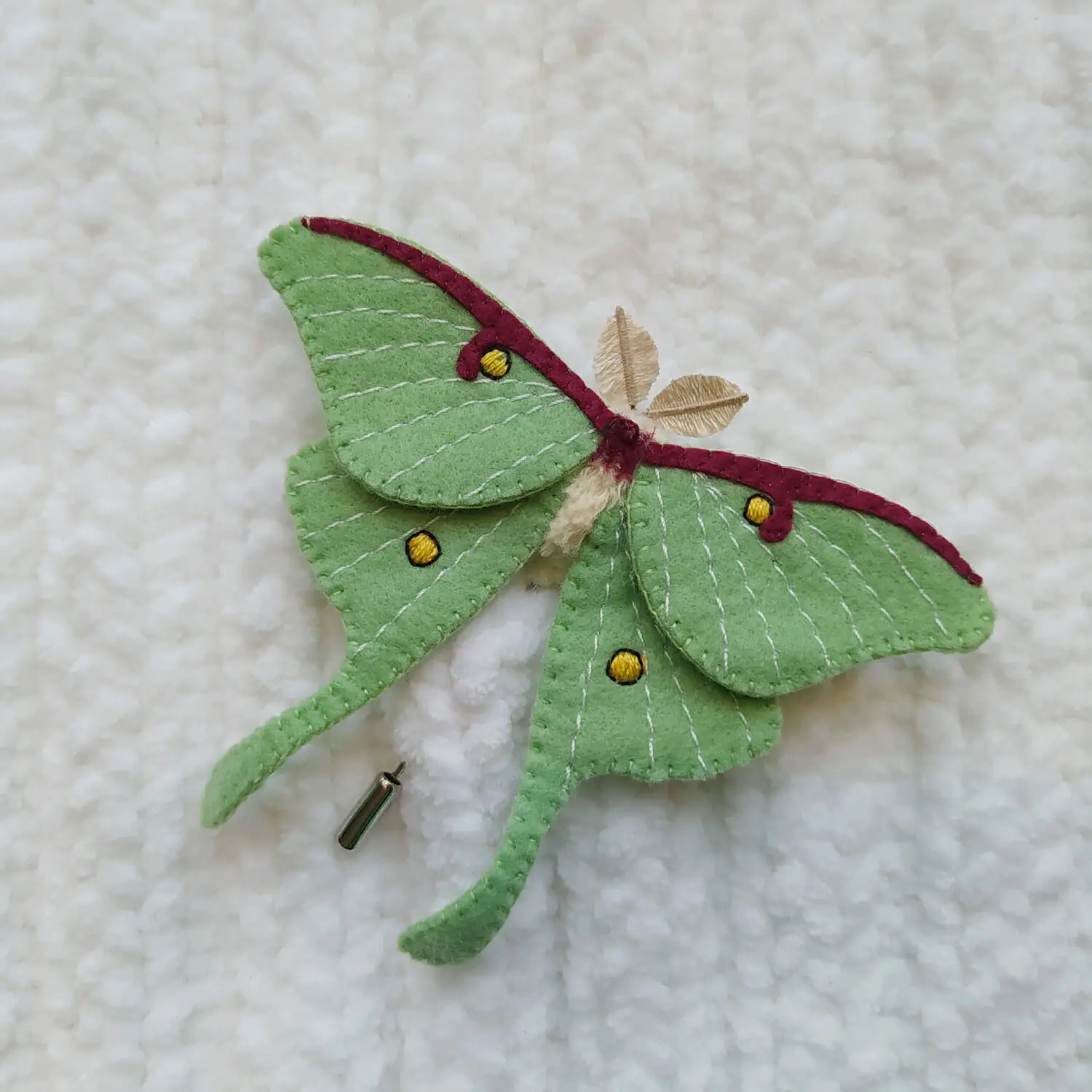 felt-luna-moth-brooch