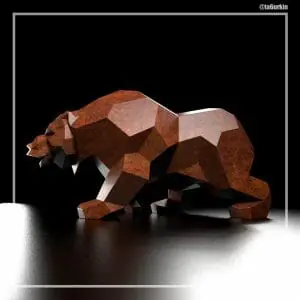 Welding Project Plans Drawings Bear (DXF, PDF)