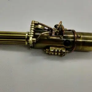Gatling Gun motorized steampunk USB flashdrive