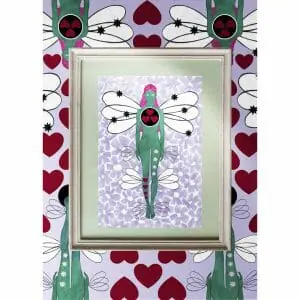 Artprint The Emerald Person Illustration JPG 300 dpi RGB