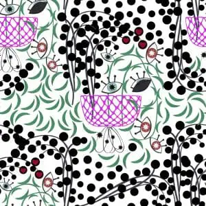Seamless patterns SET 4 Still life 300 dpi RGB