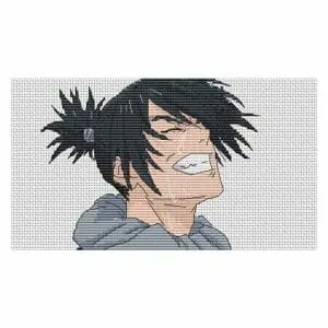 Hellsing Alucard Integra Anime Cross Stitch PDF Pattern