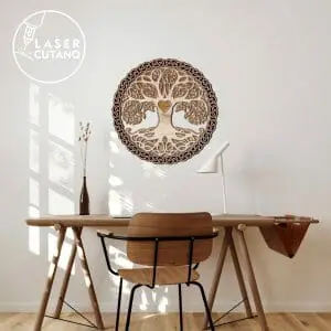 TREE of LIFE Multilayer Laser Cut File
