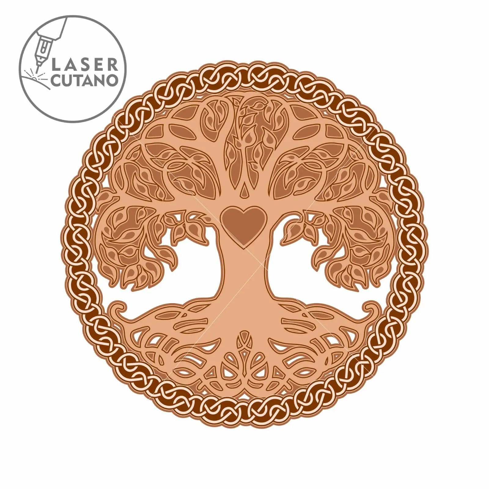 TREE of LIFE Multilayer Laser Cut File 6 TREE of LIFE Multilayer Laser Cut File - Image 6
