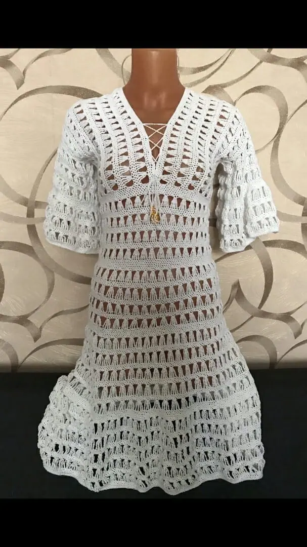 Vestido crochet jennifer online aniston