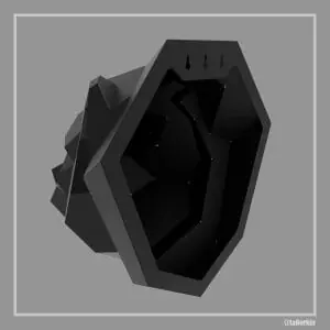Welding Project Plans Drawings Bear Head (DXF, PDF)