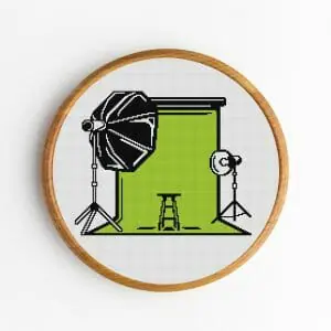 Photographers-Gift-Cross-Stitch-Pattern-PDF-Photo-Studio-DIY-Gifr-1