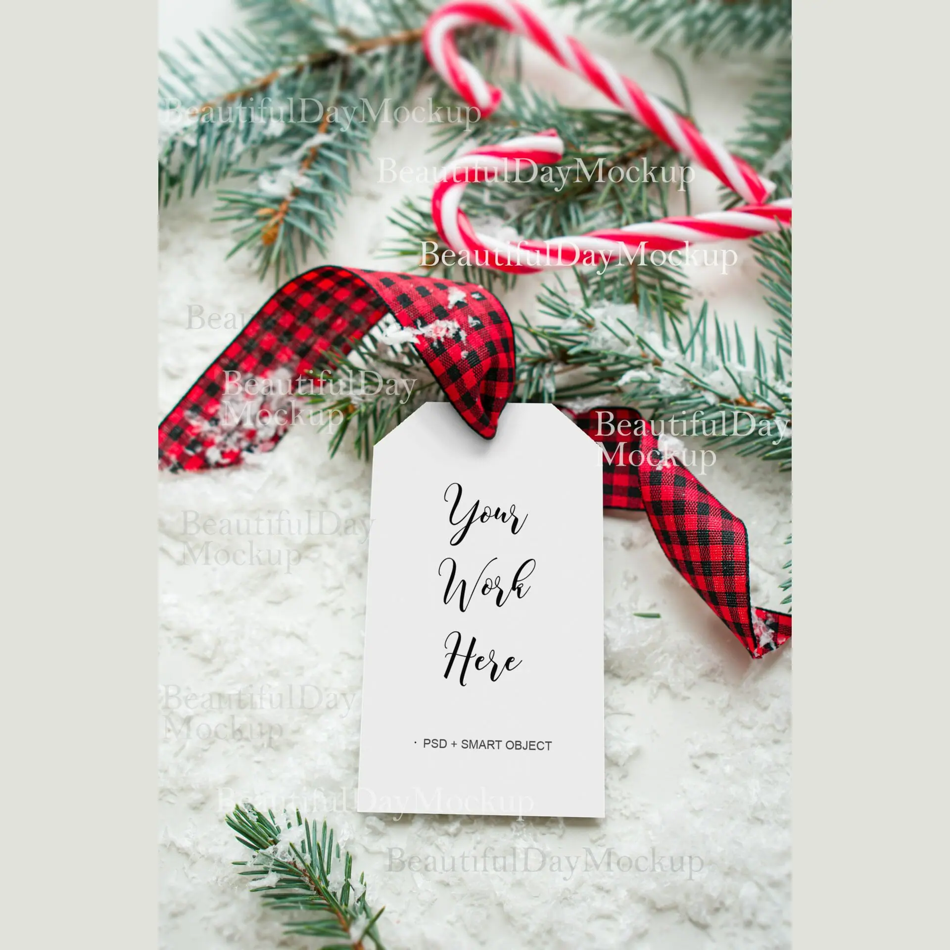 Mockup tag,mockup Christmas tag, Holiday tag, Christmas gift tag