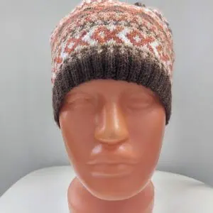 Knitted wool cap