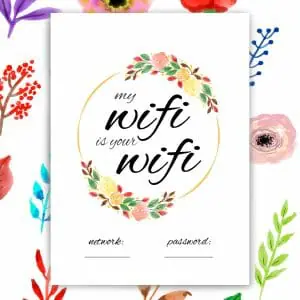 wifi floral