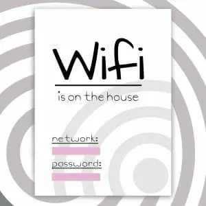 Wifi sign printable