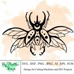 Celestial bug svg