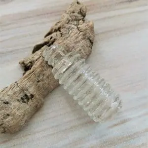 Sea glass vintage perfume bottle U12
