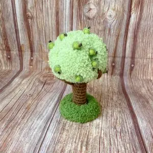miniatures trees, kids room, toy montessori