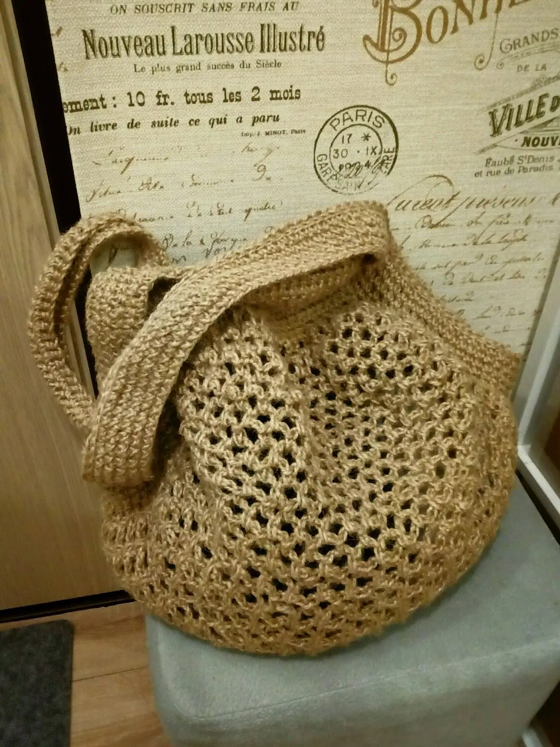 String bag made of jute “Mesh”