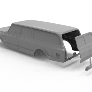 3D Printed CHEVROLET SUBURBAN 1970 334MM WHEELBASE